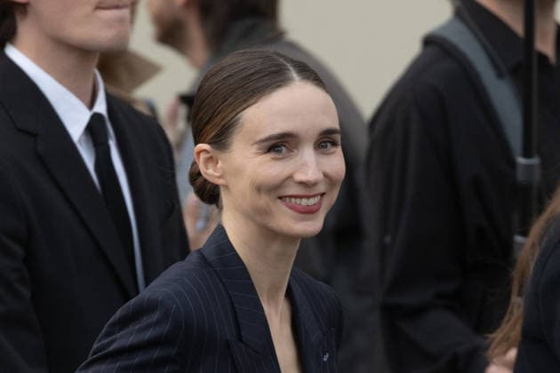 PFW Givenchy Outside Arrivals NB Rooney Mara arrived at the Givenchy Womenswear Fall Winter 2026-2027 show as part of Paris Fashion Week on March 06, 2026 in Paris, France. Photo by Nasser Berzane ABACAPRESS.COM Paris France  Copyright: xBerzanexNasser ABACAx