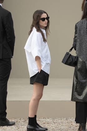 PFW Givenchy Outside Arrivals NB Madeline Argy arrived at the Givenchy Womenswear Fall Winter 2026-2027 show as part of Paris Fashion Week on March 06, 2026 in Paris, France. Photo by Nasser Berzane ABACAPRESS.COM Paris France  Copyright: xBerzanexNasser ABACAx