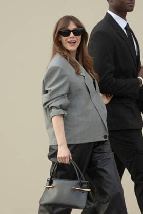 PFW Givenchy Outside Arrivals NB Elizabeth Olsen arrived at the Givenchy Womenswear Fall Winter 2026-2027 show as part of Paris Fashion Week on March 06, 2026 in Paris, France. Photo by Nasser Berzane ABACAPRESS.COM Paris France  Copyright: xBerzanexNasser ABACAx