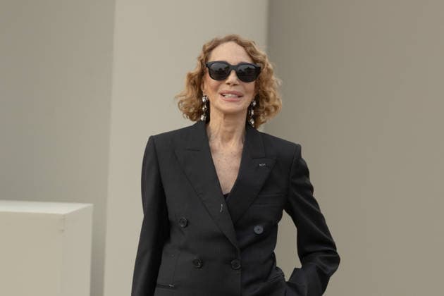 PFW Givenchy Outside Arrivals NB Marisa Berenson arrived at the Givenchy Womenswear Fall Winter 2026-2027 show as part of Paris Fashion Week on March 06, 2026 in Paris, France. Photo by Nasser Berzane ABACAPRESS.COM Paris France  Copyright: xBerzanexNasser ABACAx
