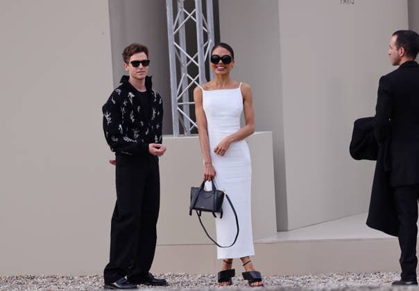 ArrivÃ es au dÃ file Givenchy Collection Femme PrÃªt-Ã -Porter Automne Hiver 2026-2027 lors de la Fashion Week de Paris (PFW) George Tabor-King et Emma Thynn - ArrivÃ es au dÃ file Givenchy Collection Femme PrÃªt-Ã -Porter Automne Hiver 2026-2027 lors de la Fashion Week de Paris (PFW) Arrivals at Givenchy show during Paris Fashion Week - Womenswear Fall Winter 2026 2027 in Paris on March 6, 2026.  Copyright: xBertrandxVanierx
