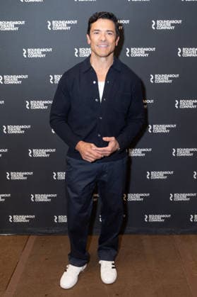 NY: Fallen Angels on Broadway press event Mark Consuelos attends Fallen Angels on Broadway press event at New 42nd st Studios in New York, NY on March 6, 2026. New York New York United States Copyright: LevxRadin