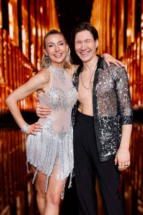 Singer Anna Carina Woitschack and dancer Evgeny Vinokurov at the first dance show of the 19th season of the RTL dance show Lets Dance at the Coloneum Cologne, 06 03 2026 NRW Germany Copyright: xChristophxHardtx