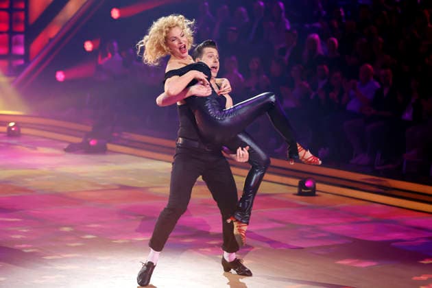 Professional dancer Valentin Lusin and presenter Sonya Kraus are eliminated from the first dance show of the 19th season of the RTL dance show Lets Dance in the Coloneum Cologne, 06 03 2026 NRW Germany Copyright: xChristophxHardtx