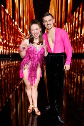 Professional dancer Zsolt Sandor Cseke and influencer Bianca Heinicke at the first dance show of the 19th season of the RTL dance show Lets Dance at the Coloneum Cologne, 06 03 2026 NRW Germany Copyright: xChristophxHardtx