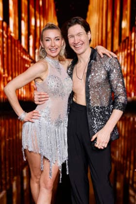 Singer Anna Carina Woitschack and dancer Evgeny Vinokurov at the first dance show of the 19th season of the RTL dance show Lets Dance at the Coloneum Cologne, 06 03 2026 NRW Germany Copyright: xChristophxHardtx