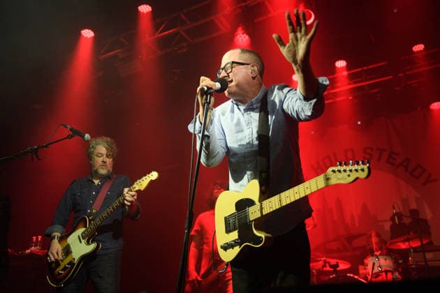 The Hold Steady Perform at Electric Ballroom, London, UK - 6 March 2026 Rhythm guitarist Steve Selvidge and Lead singer guitarist Craig Finn of American rock band The Hold Steady performs at The Electric Ballroom, London, England, UK on Friday 6 March 2026., Credit:Justin Ng Avalon UK, England, London, Electric Ballroom  Copyright: xJustinxNgx xAvalonx 1080627024