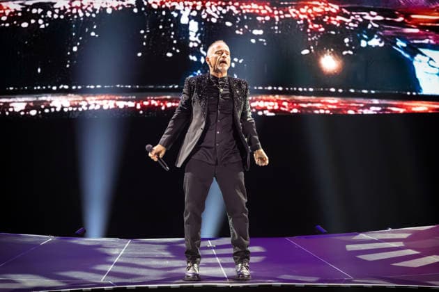 Eros Ramazzotti live in Oslo, Norway Oslo, Norway. 06th, March 2026. The Italian singer Eros Ramazzotti performs a live concert at Unity Arena in Oslo. Norway, Oslo, Unity Arena  Copyright: xGonzalesxPhoto TerjexDokkenx