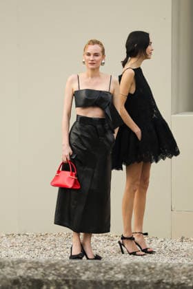 Paris Fashion Week People au defile Givenchy arrive au Défilé Givenchy Femme Automne Hiver 2026 2027 lors de la Fashion Week de Paris, 6 mars 2026 attends the Givenchy Womenswear Fall Winter 2026 2027 show as part of Paris Fashion Week on March 06, 2026 in Paris, France 453818 2026 03 06 France Kruger, Diane  Copyright: xIvankaxVoisinx xStarfacex STAR_453818_011