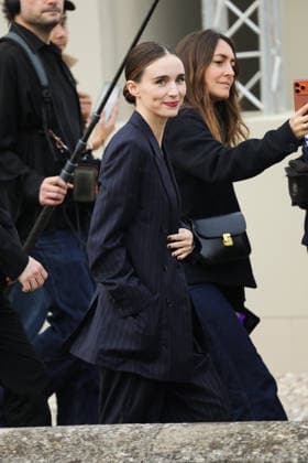 Paris Fashion Week People au defile Givenchy arrive au Défilé Givenchy Femme Automne Hiver 2026 2027 lors de la Fashion Week de Paris, 6 mars 2026 attends the Givenchy Womenswear Fall Winter 2026 2027 show as part of Paris Fashion Week on March 06, 2026 in Paris, France 453818 2026 03 06 France Mara, Rooney Patricia  Copyright: xIvankaxVoisinx xStarfacex STAR_453818_027