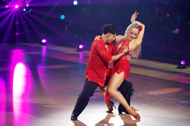 Singer Milano Milane Baybah and professional dancer Marta Arndt at the first dance show of the 19th season of the RTL dance show Lets Dance at the Coloneum Cologne, 06 03 2026 NRW Germany Copyright: xChristophxHardtx