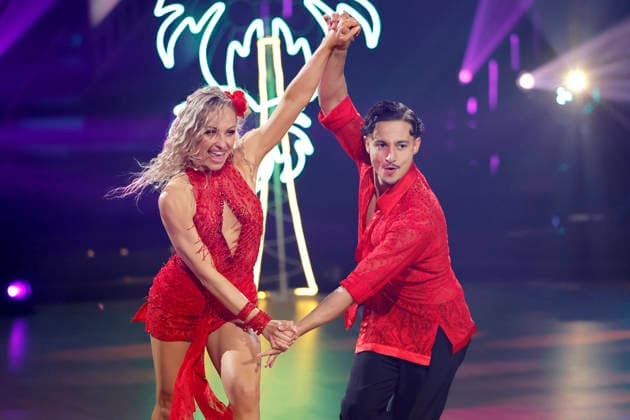 Singer Milano Milane Baybah and professional dancer Marta Arndt at the first dance show of the 19th season of the RTL dance show Lets Dance at the Coloneum Cologne, 06 03 2026 NRW Germany Copyright: xChristophxHardtx