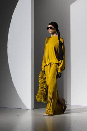 Défilé Vaillant Collection Femme Prêt à Porter Automne Hiver 2026 2027 lors de la Fashion Week de Paris PFW au palais de Tokyo, à Paris, France, le 6 mars 2026 Julien Sarkissian Bestimage Runway during the Vaillant Womenswear Fall Winter 2026 2027 presentation as part of Paris Fashion Week on March 06, 2026 in Paris, France Paris France  Copyright: xJulienxSarkissianx xBestimagexJulienxSarkissianx xBestimagex