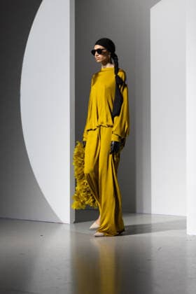 Défilé Vaillant Collection Femme Prêt à Porter Automne Hiver 2026 2027 lors de la Fashion Week de Paris PFW au palais de Tokyo, à Paris, France, le 6 mars 2026 Julien Sarkissian Bestimage Runway during the Vaillant Womenswear Fall Winter 2026 2027 presentation as part of Paris Fashion Week on March 06, 2026 in Paris, France Paris France  Copyright: xJulienxSarkissianx xBestimagexJulienxSarkissianx xBestimagex