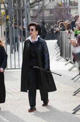 Bianca Jagger at the arrivals at the Lanvin Womenswear Collection Prêt à Porter Automne Hiver 2026 2027 presentation as part of Paris Fashion Week PFW at the Galerie de Géologie et de Minéralogie, in Paris, France, March 6, 2026 Anne Sophie Guebey Bestimage Arrivals at the Lanvin Womenswear Fall Winter 2026 2027 presentation as part of Paris Fashion Week on March 6, 2026 in Paris, France Paris France  Copyright: xAnne-SophiexGuebeyx xBestimagexAnne-SophiexGuebeyx xBestimagex