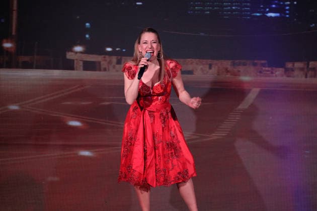 Schlager fun with Andy Borg in Erfurt Erfurt, 06 03 2026 Stefanie Hertel at Schlager fun with Andy Borg at the Alte Oper in Erfurt Thuringia Germany Copyright: xMatthiasxGränzdörferx