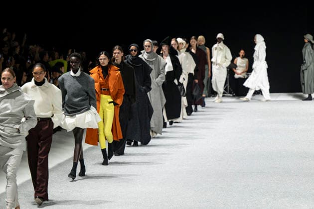 Issey Miyake Womenswear Collection Fall Winter 2026 2027 show as part of Paris Fashion Week PFW , à Paris, France, le 6 mars 2026 Bestimage Runway during the Issey Miyake Womenswear Fall Winter 2026 2027 show as part of Paris Fashion Week on March 06, 2026 in Paris, France Paris France  Copyright: xAgencex xBestimagexAgencex xBestimagex
