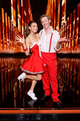 Dancer Ekaterina Leonova and actor Simon Gosejohann at the first dance show of the 19th season of the RTL dance show Lets Dance at the Coloneum Cologne, 06 03 2026 NRW Germany Copyright: xChristophxHardtx