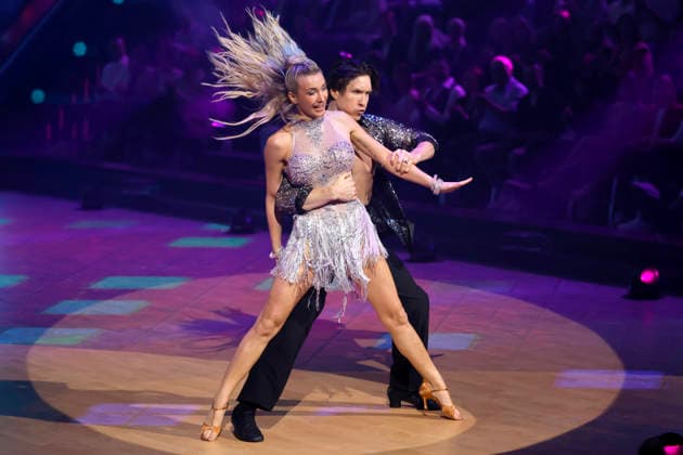Singer Anna Carina Woitschack and dancer Evgeny Vinokurov at the first dance show of the 19th season of the RTL dance show Lets Dance at the Coloneum Cologne, 06 03 2026 NRW Germany Copyright: xChristophxHardtx
