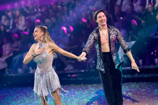 Singer Anna Carina Woitschack and dancer Evgeny Vinokurov at the first dance show of the 19th season of the RTL dance show Lets Dance at the Coloneum Cologne, 06 03 2026 NRW Germany Copyright: xChristophxHardtx