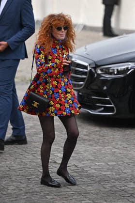 PFW Celine Outside Arrivals Natasha Lyonne arriving at the Celine show during Fashion Week in Paris, France on March 7, 2026. Photo by Julien Reynaud APS-Medias ABACAPRESS.COM Paris France  Copyright: xReynaudxJulien APS-Medias ABACAx