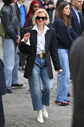 PFW Celine Outside Arrivals Naomi Watts arriving at the Celine show during Fashion Week in Paris, France on March 7, 2026. Photo by Julien Reynaud APS-Medias ABACAPRESS.COM Paris France  Copyright: xReynaudxJulien APS-Medias ABACAx