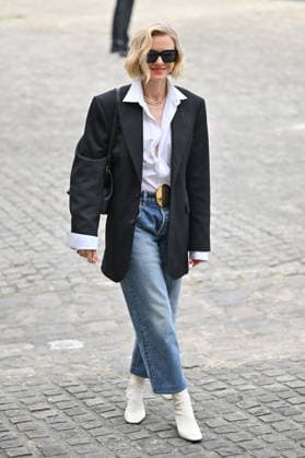 PFW Celine Outside Arrivals Naomi Watts arriving at the Celine show during Fashion Week in Paris, France on March 7, 2026. Photo by Julien Reynaud APS-Medias ABACAPRESS.COM Paris France  Copyright: xReynaudxJulien APS-Medias ABACAx