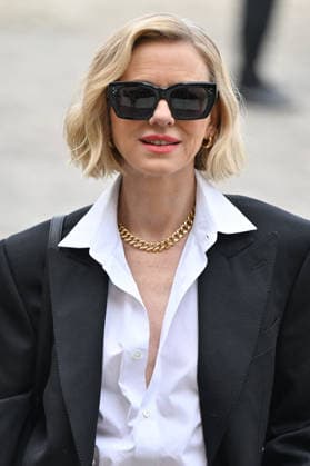 PFW Celine Outside Arrivals Naomi Watts arriving at the Celine show during Fashion Week in Paris, France on March 7, 2026. Photo by Julien Reynaud APS-Medias ABACAPRESS.COM Paris France  Copyright: xReynaudxJulien APS-Medias ABACAx