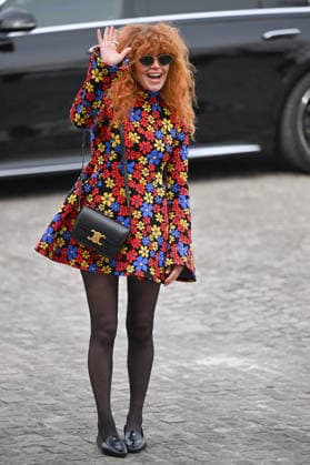 PFW Celine Outside Arrivals Natasha Lyonne arriving at the Celine show during Fashion Week in Paris, France on March 7, 2026. Photo by Julien Reynaud APS-Medias ABACAPRESS.COM Paris France  Copyright: xReynaudxJulien APS-Medias ABACAx