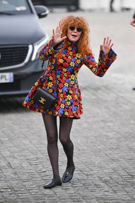 PFW Celine Outside Arrivals Natasha Lyonne arriving at the Celine show during Fashion Week in Paris, France on March 7, 2026. Photo by Julien Reynaud APS-Medias ABACAPRESS.COM Paris France  Copyright: xReynaudxJulien APS-Medias ABACAx