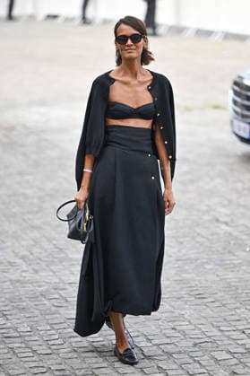 PFW Celine Outside Arrivals Liya Kebede arriving at the Celine show during Fashion Week in Paris, France on March 7, 2026. Photo by Julien Reynaud APS-Medias ABACAPRESS.COM Paris France  Copyright: xReynaudxJulien APS-Medias ABACAx