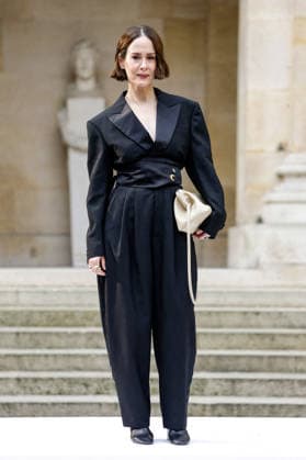 Sarah Paulson au photocall du défilé Céline Collection Femme Prêt à Porter Automne Hiver 2026 2027 lors de la Fashion Week de Paris PFW à lInstitut de France, à Paris, France, le 7 mars 2026 Olivier Borde Bestimage Photocall at the Celine Womenswear Fall Winter 2026 2027 show as part of Paris Fashion Week on March 07, 2026 in Paris, France Paris France  Copyright: xOLIVIERxBORDEx xBESTIMAGExOLIVIERxBORDEx xBESTIMAGEx