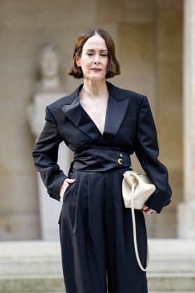 Sarah Paulson au photocall du défilé Céline Collection Femme Prêt à Porter Automne Hiver 2026 2027 lors de la Fashion Week de Paris PFW à lInstitut de France, à Paris, France, le 7 mars 2026 Olivier Borde Bestimage Photocall at the Celine Womenswear Fall Winter 2026 2027 show as part of Paris Fashion Week on March 07, 2026 in Paris, France Paris France  Copyright: xOLIVIERxBORDEx xBESTIMAGExOLIVIERxBORDEx xBESTIMAGEx