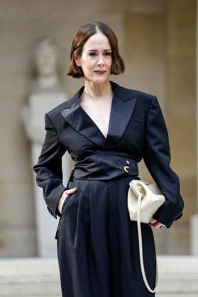 Sarah Paulson au photocall du défilé Céline Collection Femme Prêt à Porter Automne Hiver 2026 2027 lors de la Fashion Week de Paris PFW à lInstitut de France, à Paris, France, le 7 mars 2026 Olivier Borde Bestimage Photocall at the Celine Womenswear Fall Winter 2026 2027 show as part of Paris Fashion Week on March 07, 2026 in Paris, France Paris France  Copyright: xOLIVIERxBORDEx xBESTIMAGExOLIVIERxBORDEx xBESTIMAGEx