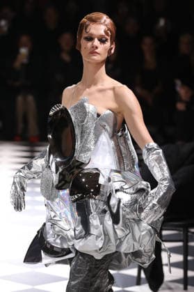 PFW - Junya Watanabe Runway Models Walk Runway for the Junya Watanabe Fall 2026 Ready-to-Wear fashion show during Paris Fashion Week on March 7, 2026 in Paris, France. Photo by Alain-Gil Gonzalez ABACAPRESS.COM Paris France  Copyright: xGonzalezxAlain-Gil ABACAx