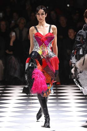PFW - Junya Watanabe Runway Models Walk Runway for the Junya Watanabe Fall 2026 Ready-to-Wear fashion show during Paris Fashion Week on March 7, 2026 in Paris, France. Photo by Alain-Gil Gonzalez ABACAPRESS.COM Paris France  Copyright: xGonzalezxAlain-Gil ABACAx