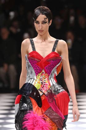 PFW - Junya Watanabe Runway Models Walk Runway for the Junya Watanabe Fall 2026 Ready-to-Wear fashion show during Paris Fashion Week on March 7, 2026 in Paris, France. Photo by Alain-Gil Gonzalez ABACAPRESS.COM Paris France  Copyright: xGonzalezxAlain-Gil ABACAx