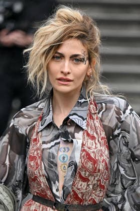 PFW Vivienne Westwood Outside Arrivals Paris Jackson arriving at the Vivienne Westwood show during Fashion Week in Paris, France on March 7, 2026. Photo by Julien Reynaud APS-Medias ABACAPRESS.COM Paris France  Copyright: xReynaudxJulien APS-Medias ABACAx