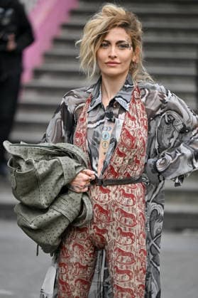 PFW Vivienne Westwood Outside Arrivals Paris Jackson arriving at the Vivienne Westwood show during Fashion Week in Paris, France on March 7, 2026. Photo by Julien Reynaud APS-Medias ABACAPRESS.COM Paris France  Copyright: xReynaudxJulien APS-Medias ABACAx