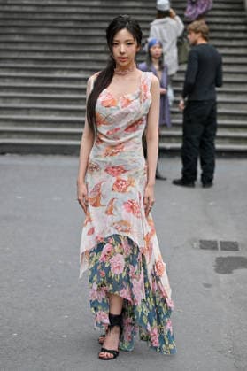 PFW Vivienne Westwood Outside Arrivals Kim Goeun arriving at the Vivienne Westwood show during Fashion Week in Paris, France on March 7, 2026. Photo by Julien Reynaud APS-Medias ABACAPRESS.COM Paris France  Copyright: xReynaudxJulien APS-Medias ABACAx