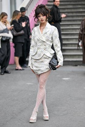 PFW Vivienne Westwood Outside Arrivals Seira arriving at the Vivienne Westwood show during Fashion Week in Paris, France on March 7, 2026. Photo by Julien Reynaud APS-Medias ABACAPRESS.COM Paris France  Copyright: xReynaudxJulien APS-Medias ABACAx