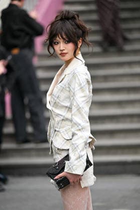 PFW Vivienne Westwood Outside Arrivals Seira arriving at the Vivienne Westwood show during Fashion Week in Paris, France on March 7, 2026. Photo by Julien Reynaud APS-Medias ABACAPRESS.COM Paris France  Copyright: xReynaudxJulien APS-Medias ABACAx