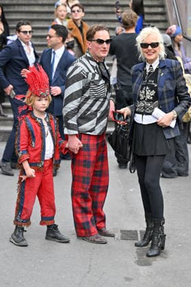 PFW Vivienne Westwood Outside Arrivals Ellen von Unwerth and guests arriving at the Vivienne Westwood show during Fashion Week in Paris, France on March 7, 2026. Photo by Julien Reynaud APS-Medias ABACAPRESS.COM Paris France  Copyright: xReynaudxJulien APS-Medias ABACAx