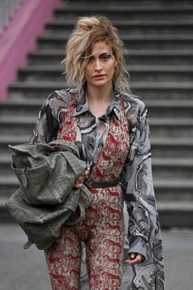 PFW Vivienne Westwood Outside Arrivals Paris Jackson arriving at the Vivienne Westwood show during Fashion Week in Paris, France on March 7, 2026. Photo by Julien Reynaud APS-Medias ABACAPRESS.COM Paris France  Copyright: xReynaudxJulien APS-Medias ABACAx
