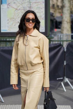 Guest aux arrivées au défilé Hermès Collection Femme Prêt à Porter Automne Hiver 2026 2027 lors de la Fashion Week de Paris PFW à la Caserne des Célestins Garde Républicaine, à Paris, FRance, le 7 mars 2026 Anne Sophie Guebey Bestimage Arrivals at the Hermès Ready to Wear Fall Winter 2026 2027 fashion show as part of Paris Fashion Week on March 07, 2026 in Paris, France Paris France  Copyright: xAnne-SophiexGuebeyx xBestimagexAnne-SophiexGuebeyx xBestimagex