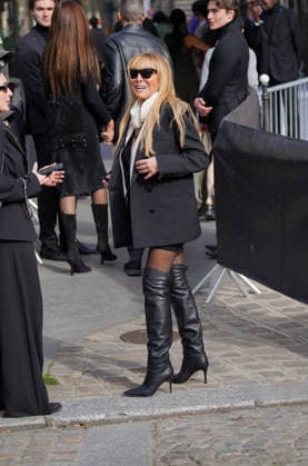 Guest aux arrivées au défilé Hermès Collection Femme Prêt à Porter Automne Hiver 2026 2027 lors de la Fashion Week de Paris PFW à la Caserne des Célestins Garde Républicaine, à Paris, FRance, le 7 mars 2026 Anne Sophie Guebey Bestimage Arrivals at the Hermès Ready to Wear Fall Winter 2026 2027 fashion show as part of Paris Fashion Week on March 07, 2026 in Paris, France Paris France  Copyright: xAnne-SophiexGuebeyx xBestimagexAnne-SophiexGuebeyx xBestimagex