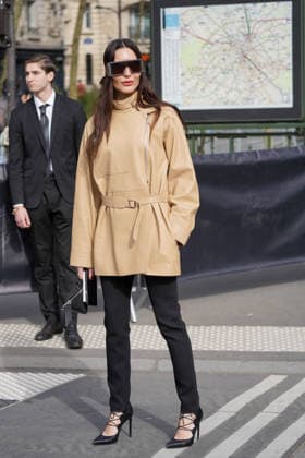 Guest aux arrivées au défilé Hermès Collection Femme Prêt à Porter Automne Hiver 2026 2027 lors de la Fashion Week de Paris PFW à la Caserne des Célestins Garde Républicaine, à Paris, FRance, le 7 mars 2026 Anne Sophie Guebey Bestimage Arrivals at the Hermès Ready to Wear Fall Winter 2026 2027 fashion show as part of Paris Fashion Week on March 07, 2026 in Paris, France Paris France  Copyright: xAnne-SophiexGuebeyx xBestimagexAnne-SophiexGuebeyx xBestimagex