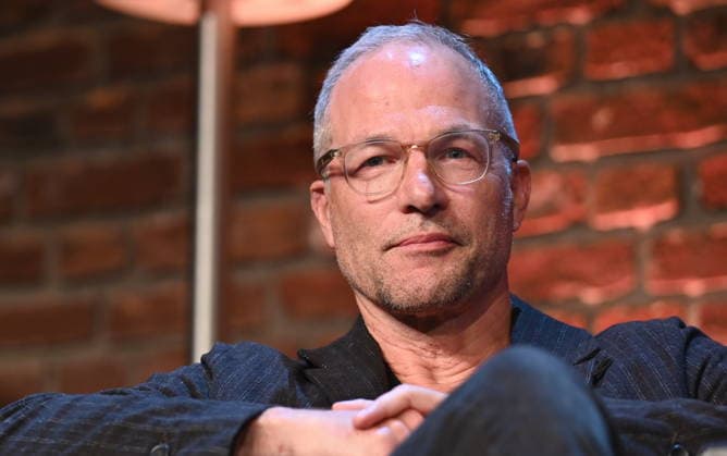 Author Maxim Leo reads and speaks at Lit Cologne, the international literature festival