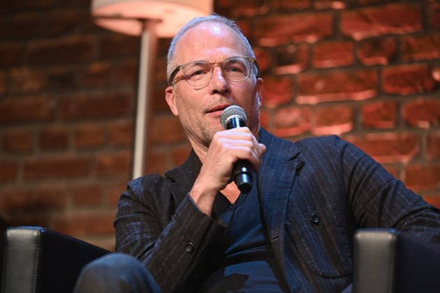 Author Maxim Leo reads and speaks at Lit Cologne, the international literature festival