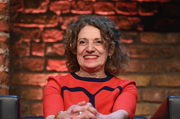 Author Adriana Altaras reads and speaks at Lit Cologne, the international literature festival